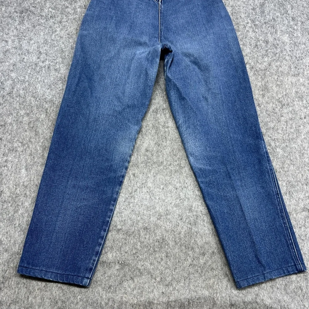 Vintage Rocky Mountain Jeans Womens 11/12 Blue Mom‎ High Rise Straight FITS26x29
